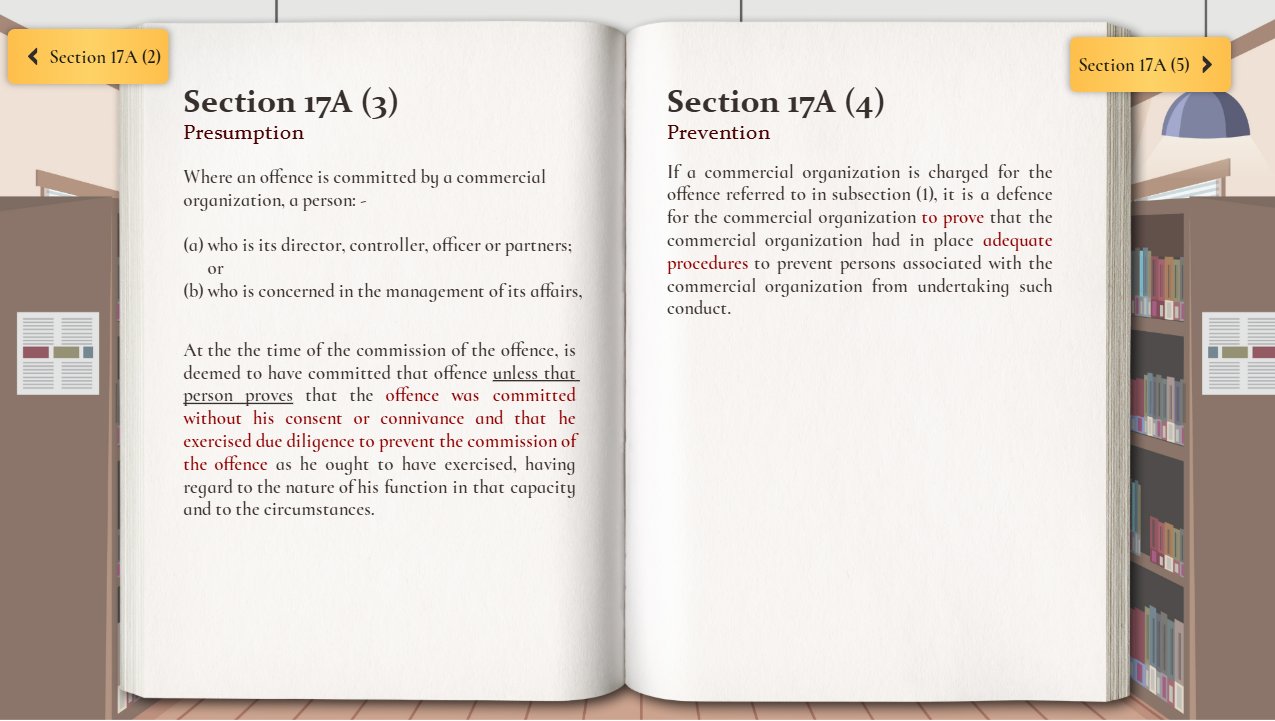 Section 17A(3) and (4): Presumption and Prevention